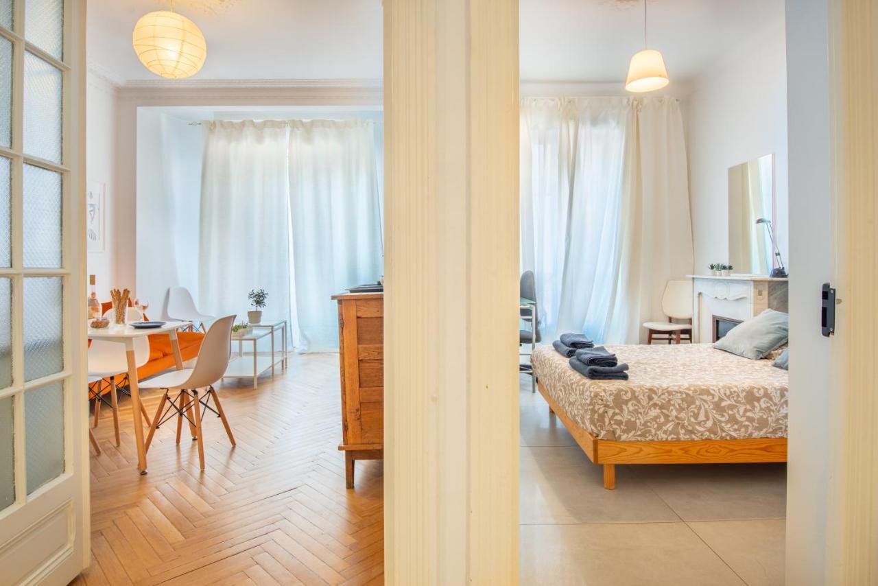 Stunning Flat By The Beach, Carre D'Or-Negresco Nizza Exterior foto